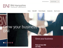 Tablet Screenshot of bnihampshire.com